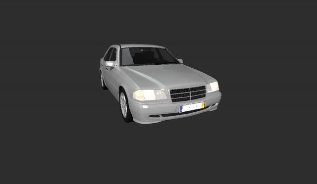 mercedes c-class w202 Modèle 3D .c4d .max .obj .3ds .fbx .stl .blend 