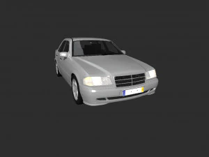 mercedes classe c w202 Modelo 3D