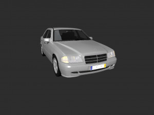 mercedes c-class w202 Modèle 3D