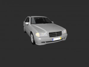 mercedes c-class w202 3D Model