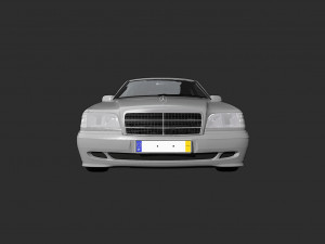 mercedes c-class w202 Modèle 3D