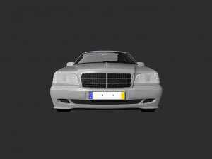 mercedes c-class w202 3D Model