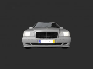 mercedes c-class w202 3D Model