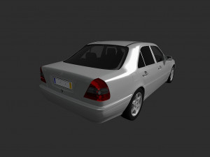 mercedes c-class w202 Modèle 3D