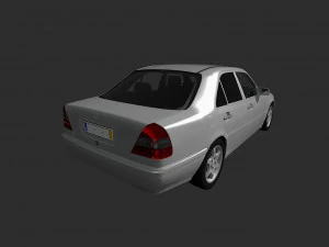 mercedes c-class w202 3D Model