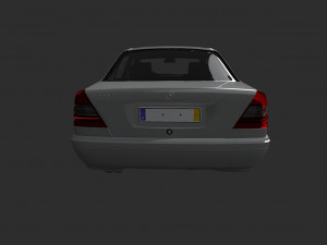 mercedes c-class w202 Modèle 3D
