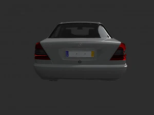 mercedes c-class w202 3D Model
