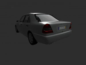 mercedes c-class w202 3D Model