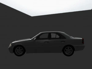 mercedes c-class w202 3D Model