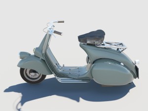vespa piaggio classic 3D Model