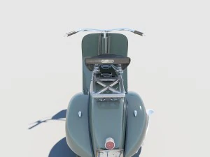 vespa piaggio classic 3D Model