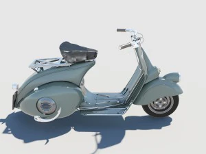 vespa piaggio classic 3D Model