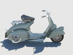 vespa piaggio classic 3D Model