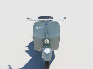 vespa piaggio classic 3D मॉडल