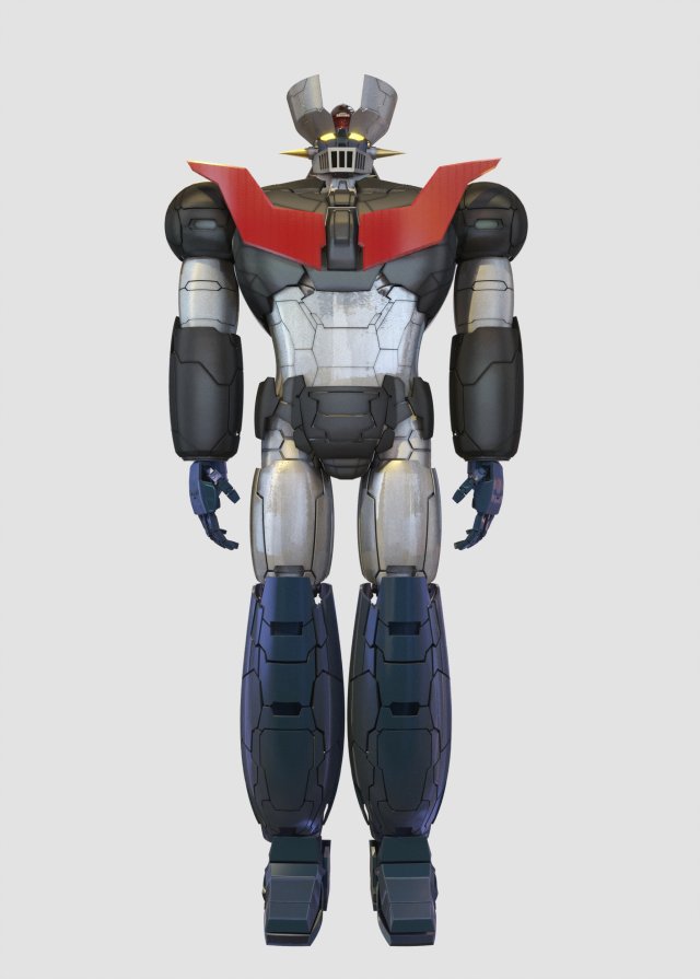 mazinger mazinga 3D Model in Robot 3DExport