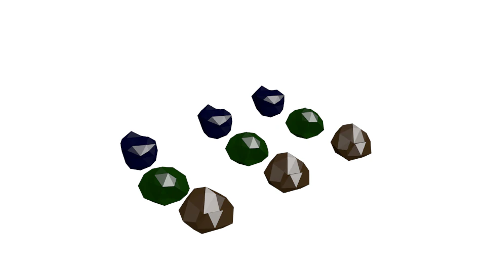 stones pack 3D Model .c4d .max .obj .3ds .fbx .stl .blend 