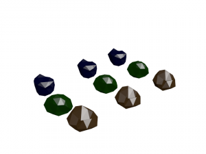 stones pack 3D मॉडल