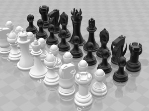 evil chess Modèles 3D en vedette