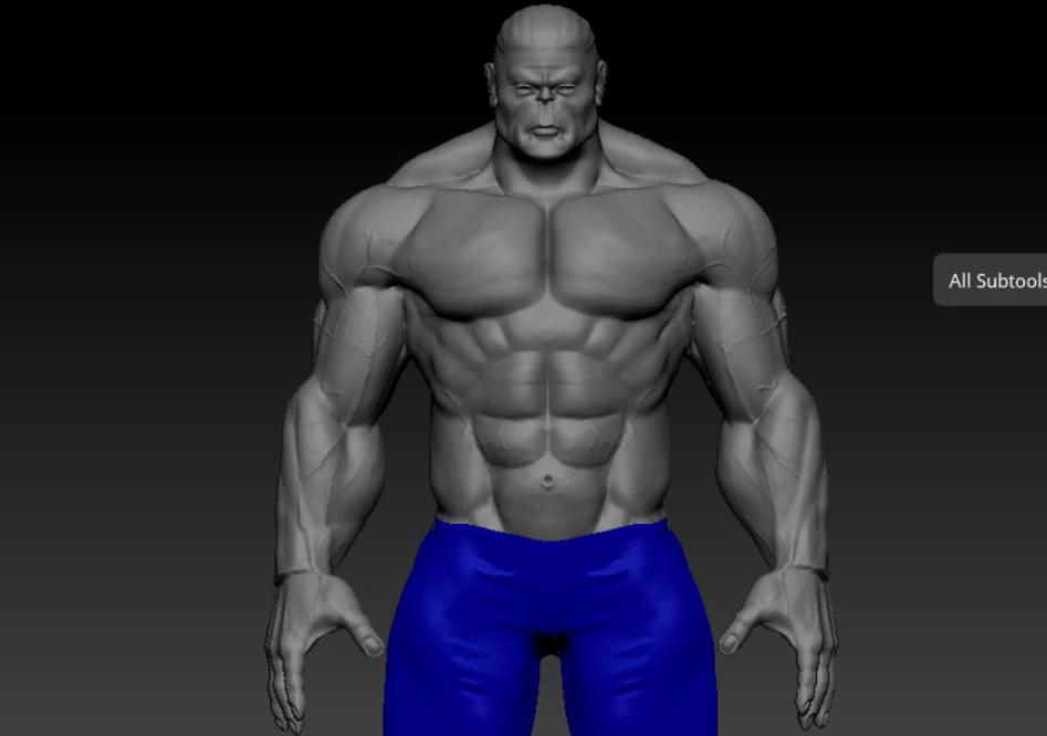 silver man 3D Model .c4d .max .obj .3ds .fbx .stl .blend