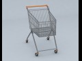SUPERMARKET TROLLEY 3D Model