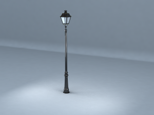 street lamp set 3D Model