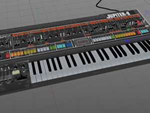 roland jupiter-8 3D मॉडल