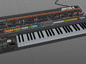 roland jupiter-8 3D Model