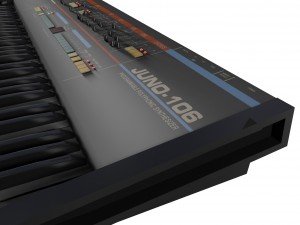 roland juno-106 3D Модель