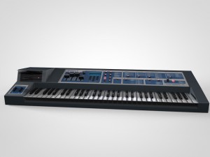 e-mu emulator ii 3D 模型