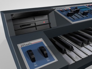 e-mu emulator ii 3D 模型