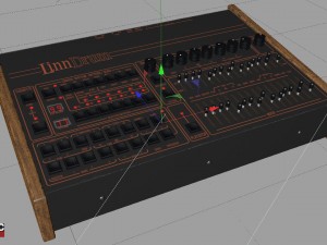 linndrum 3D 模型