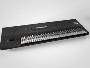 korg m1 3D 模型