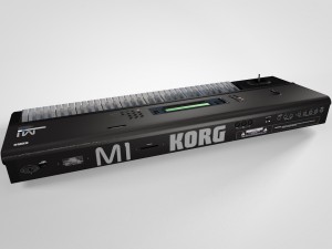 korg m1 3D 模型