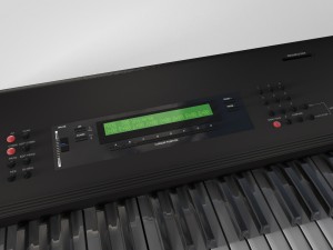 korg m1 3D 模型