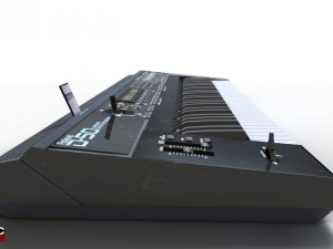 roland d-50 3D 模型