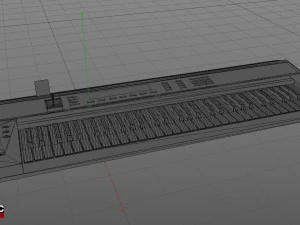 roland d-50 3D Model