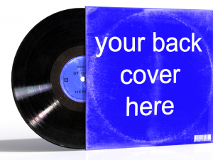 lp vinyl cover Modelo 3D