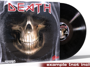 lp vinyl cover Modelo 3D