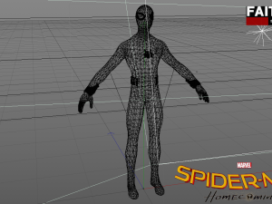 spider-man homecoming 3D 모델