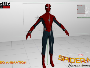 spider-man homecoming 3D 모델