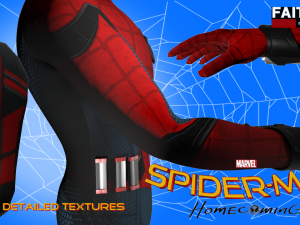 spider-man homecoming 3D 모델