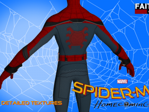 spider-man homecoming 3D 모델