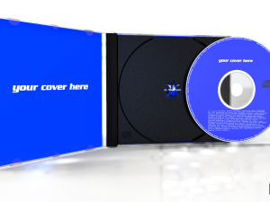 audio cd case 3D Model