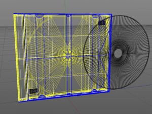 audio cd case 3D Model