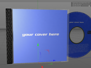 audio cd case 3D Model