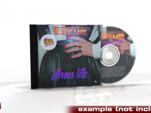 audio cd case 3D Model