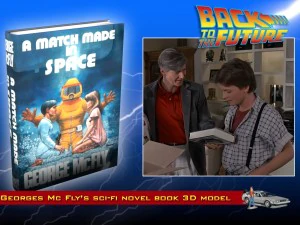 Georges Mc Fly sciencefictionboek 3D Model