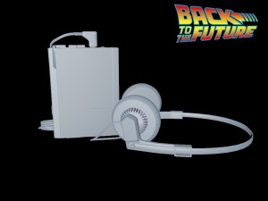 bttf aiwa walkman Modèle 3D