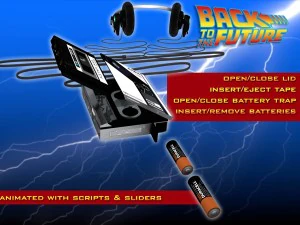 bttf aiwa walkman 3D Model