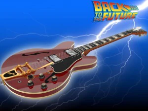 gibson es-345 guitar 3D Model